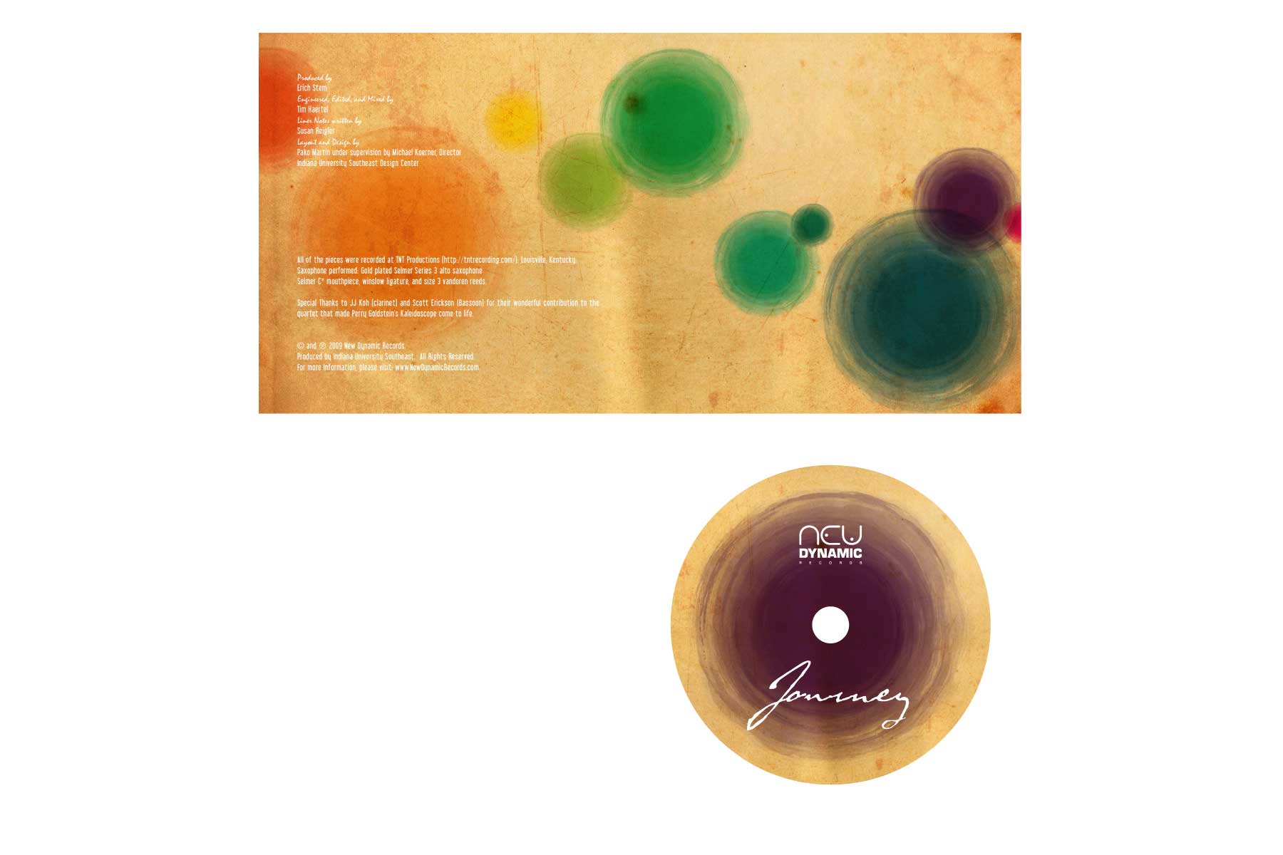 Journey Booklet - CD Cover